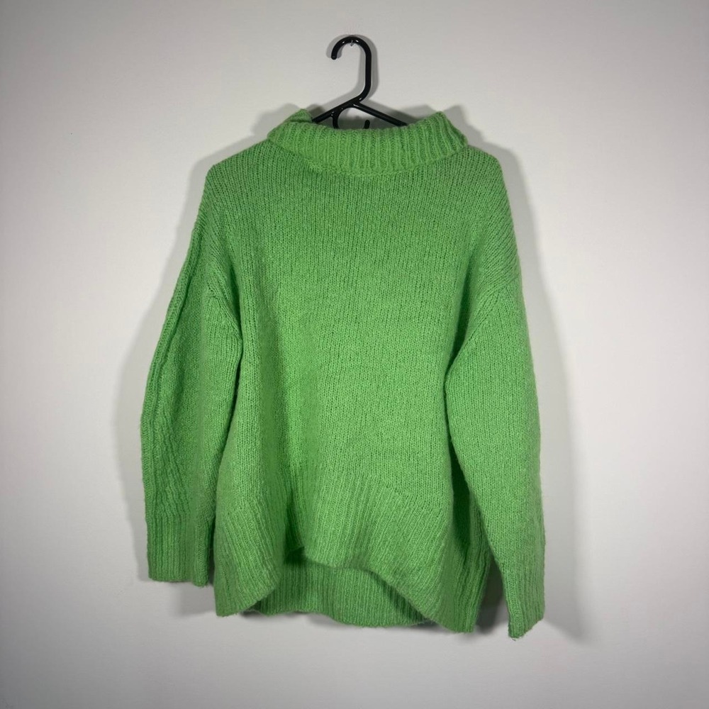 A.L.C. Nelson Wool Turtleneck Sweater in Spring Bouquet